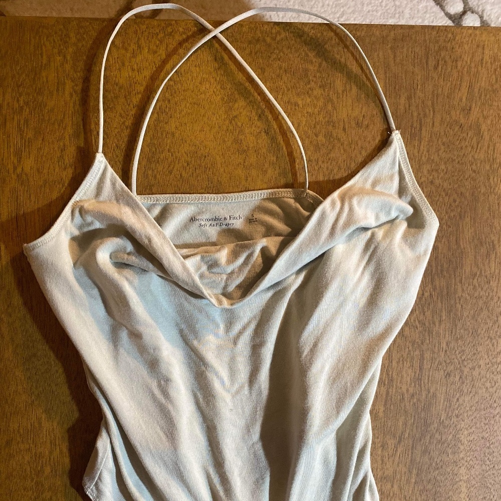 Abercrombie & Fitch Sage Green Bodysuit